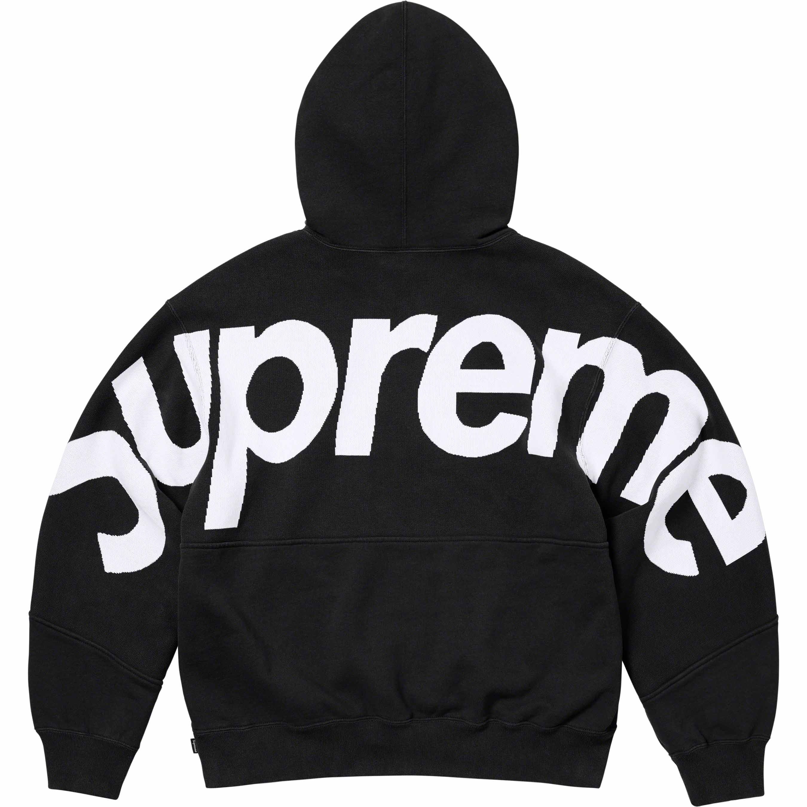 Big Logo Jacquard Hooded Sweatshirt view 7